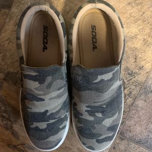 camo sneakers